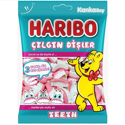 HARIBO Cilgin Disler Teeth 80g. Halal