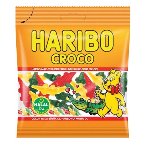 HARIBO Croco Halal 100g.