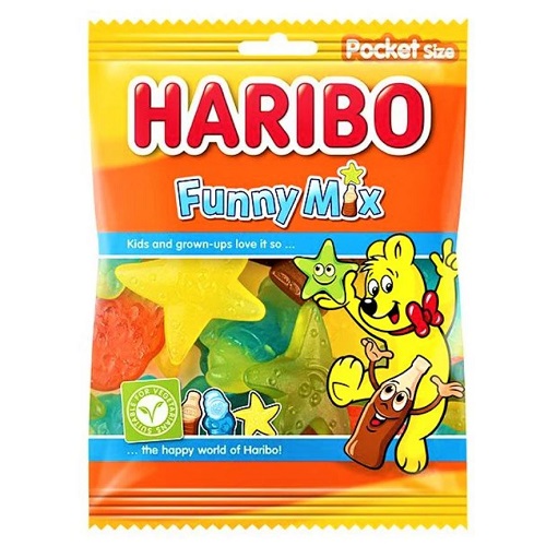 HARIBO Funny Mix Halal 75g.