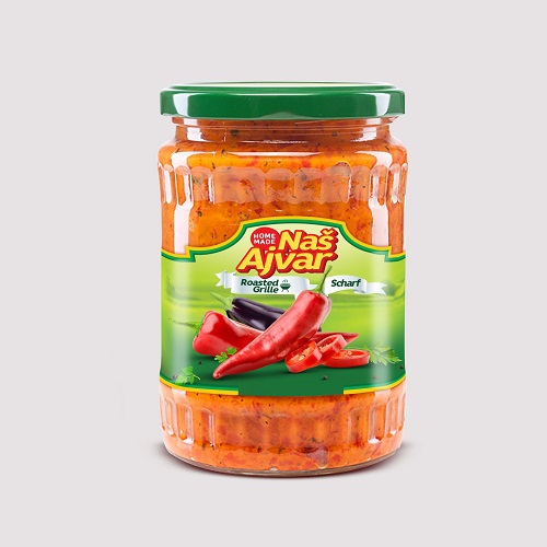 NAS Ajvar Home Made Scharf 540g.