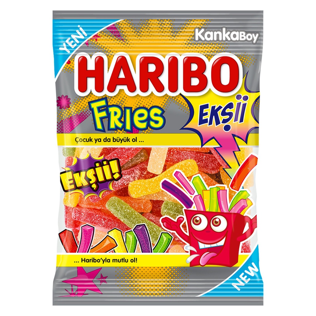 Haribo Fries Eksii 70g.