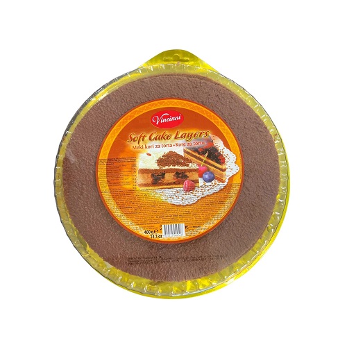 Vincini Soft Cake Layers 400g.