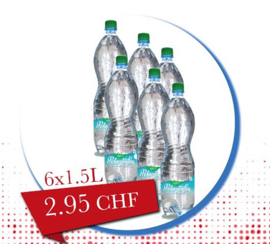 Pelagonka Wasser 6x1.5 L PET