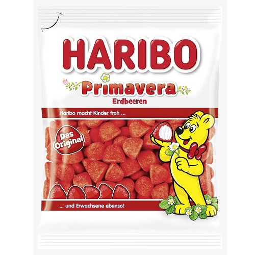 HARIBO Primavera Strawberries 80g. HALAL