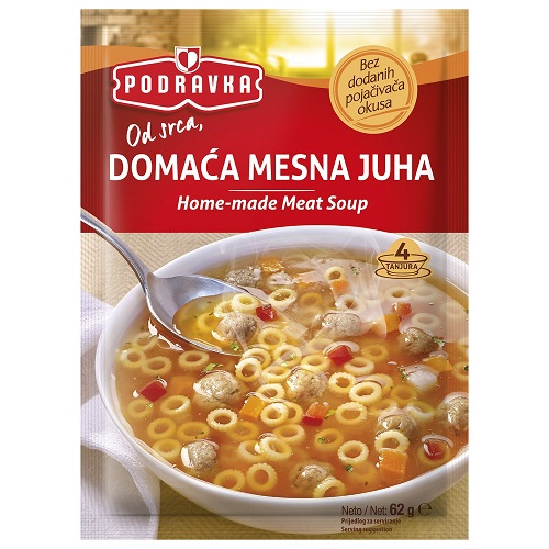 Podravka Domaca Mesna Juha 62g.