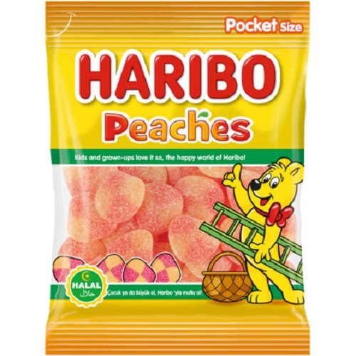 HARIBO Peaches Halal 100g.