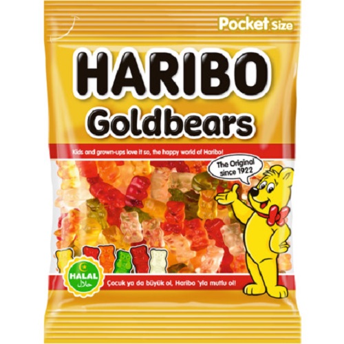 HARIBO Goldbears 100g. Halal