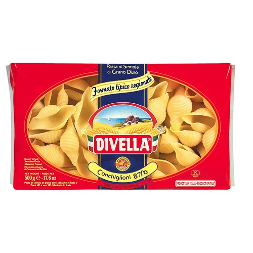 DIVELLA 87/b Conchiglioni 500g.