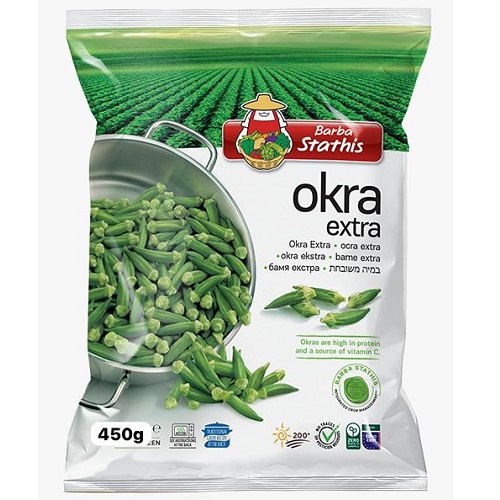 Barba Stathis Okra Extra 450g.