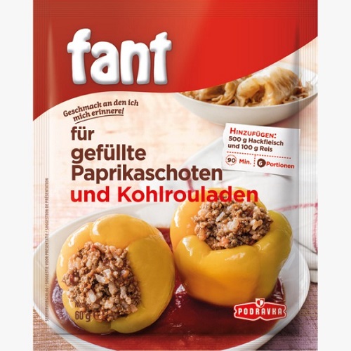 Fant für gefüllte Paprikaschoten 60g.