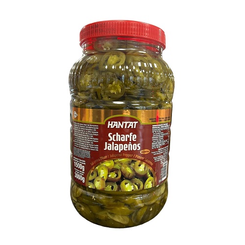 HANTAT Scharfe Jalapenos 3 Kg.