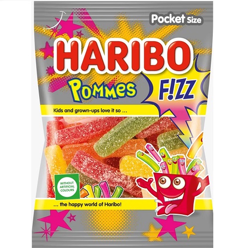 HARIBO Pommes Fizz 100g. HALAL