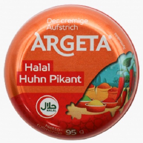 Argeta Halal Huhn Pikant 95g.