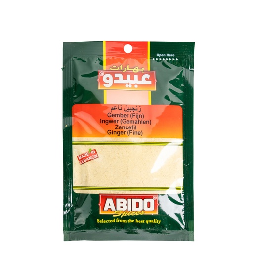 ABIDO Ginger gemahlen 50g.