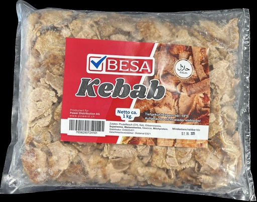 BESA Döner Kabab 1 Kg."Aktion"