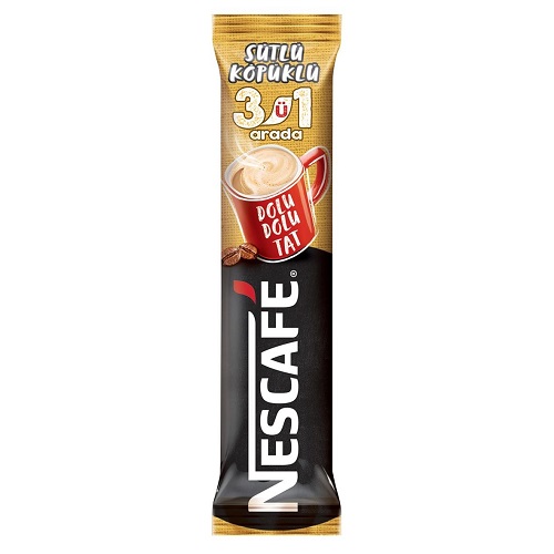 Nescafe 3 in 1 Sütlü Köpüklü