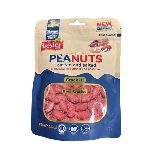 BESLER Premium Peanuts roasted and salted 200g.