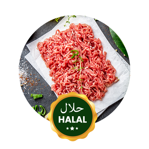 Rindshackfleisch Halal 1 Kg.