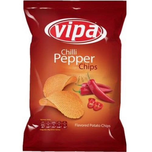 Vipa Chilli Pepper Chips 140g.