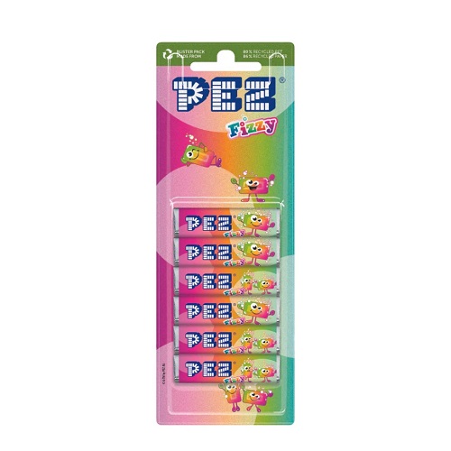 PEZ Fizzy 6-er Pack. 51g.